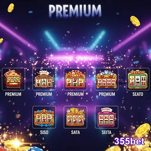 Imagem promocional de jogos no 355bet, destaca variedade e emoção, representando a plataforma 355bet.