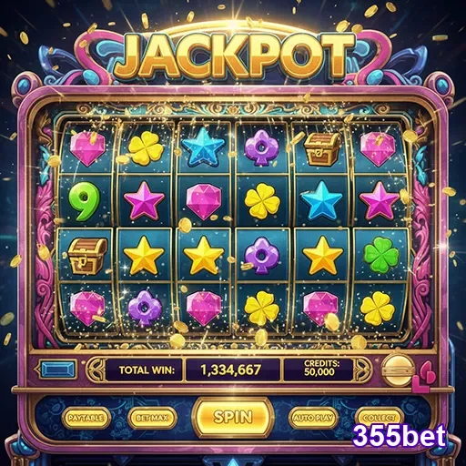 Tela de slot games acessíveis no celular na 355bet